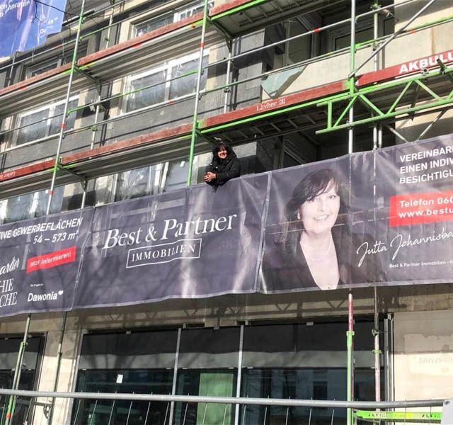 Best & Partner Immobilien - Galerie Bannerwerbung Jutta Johannisbauer