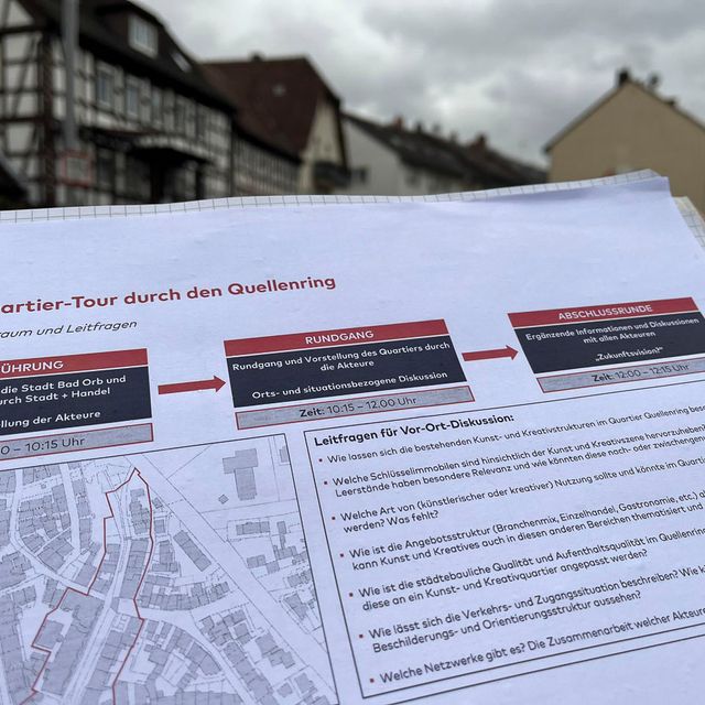 Best & Partner Immobilien - Bad Orb: Kreativquartier - Tour durch den Quellenring
