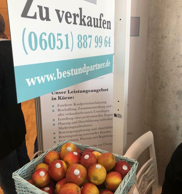 Best & Partner Immobilien - Galerie - Gesundheitsmesse Aschaffenburg Apfelkiste