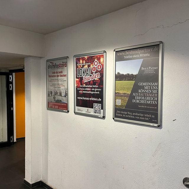 Best & Partner Immobilien | Unsere neuen Plakate hängen!
