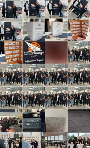 Best & Partner Immobilien - Media Day bei den White Wings - toller Abend mit interessanten Gesprächen