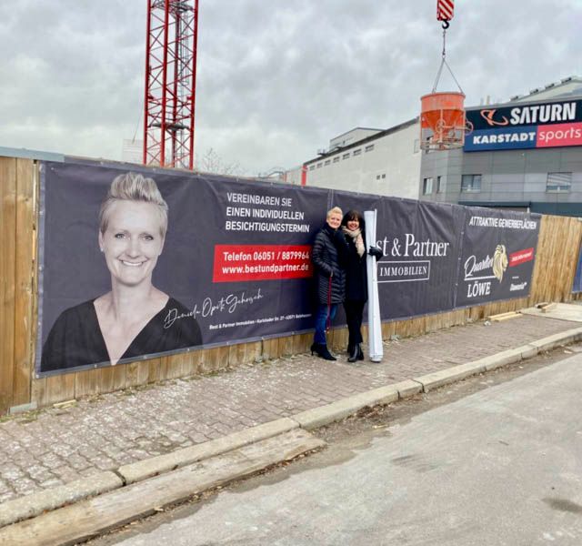 Best & Partner Immobilien - Galerie Bannerwerbung Daniela Opitz - Gehrisch Bauzahn