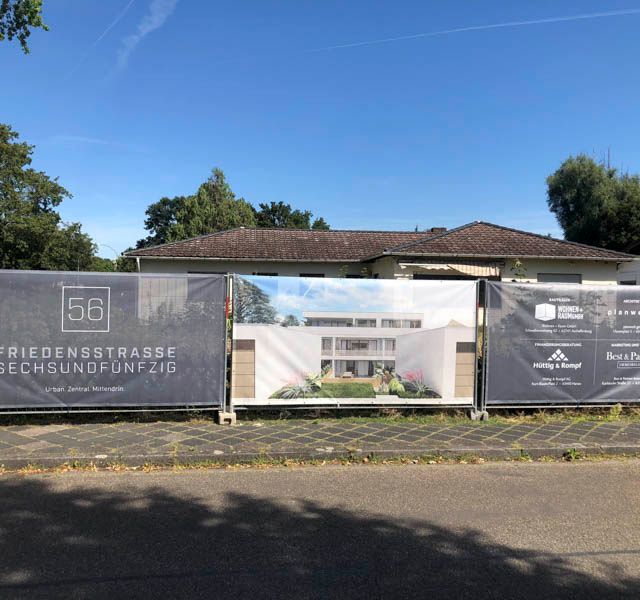 Best & Partner Immobilien - Galerie Bannerwerbung Gelände