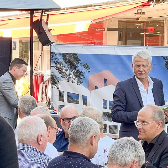 Best & Partner Immobilien | Tag der Baustelle in Schlüchtern am 15.09.2023 zum Thema Stadtentwicklung, Bürgerbeteiligung und entspannte Atmosphäre