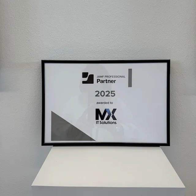 Safety first - ein exklusiver Abend mit MX- IT & JAMF, spannende Einblicke in die Welt der Mobile Security. Damit Ihre Daten bei uns sicher sind!