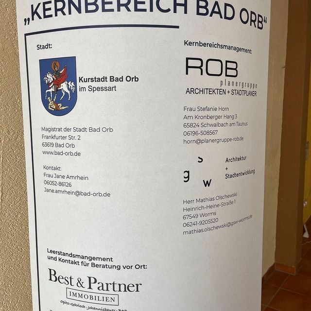 Best & Partner Immobilien | Neu für Sie vor Ort in Bad Orb - Hauptstraße 30