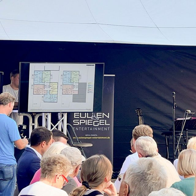 Best & Partner Immobilien | Tag der Baustelle in Schlüchtern am 15.09.2023 zum Thema Stadtentwicklung, Bürgerbeteiligung und entspannte Atmosphäre